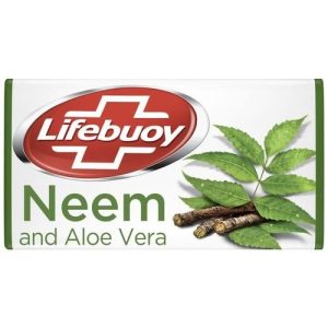 Lifebuoy Neem & Aloe Vera Soap Bar, 100% Better Skin Protection