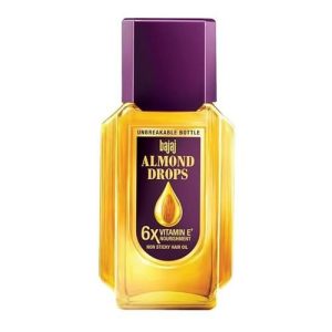 Bajaj Almond Drops Non-Sticky Hair Oil – 6X Vitamin E Nourishment