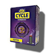 Cycle Sambrani For Daily Puja With Benzoin Fragrance – ISHTA