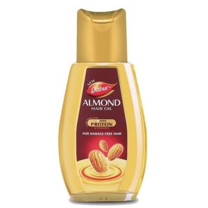 Dabur Almond Hair Oil – With Keratin Protein, Soya Protein & 10X Vitamin E