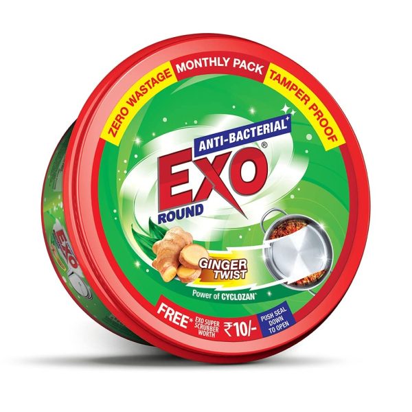 Exo Anti-Bacterial Dishwash Bar Round