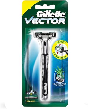 Gillette Vector Plus – Manual Shaving Razor