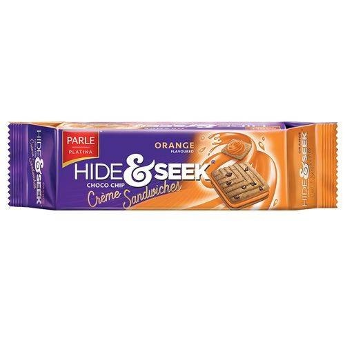 Hide & Seek Orange Flavoured Choco Chip Creme Sandwiches