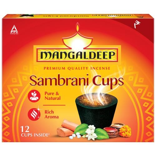 Mangaldeep Sambrani Cups