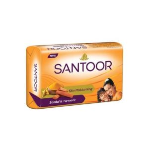 Santoor Skin Moisturising Sandal & Turmeric Bathing Soap