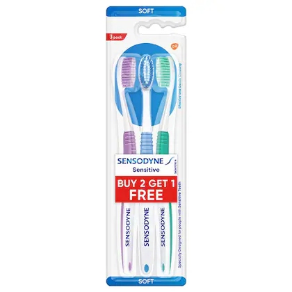 Sensodyne Sensitive Toothbrush (Buy 2 Get 1 Free)