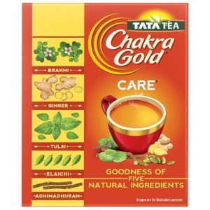 Tata Tea Chakra Gold Care Flavoured Tea – 5 Natural Ingredients