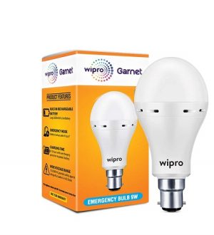 Wipro Garnet Emergency 9W LED Bulb